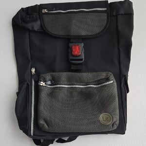 Vintage MTV Black and Gray Men's Backpack - NWT